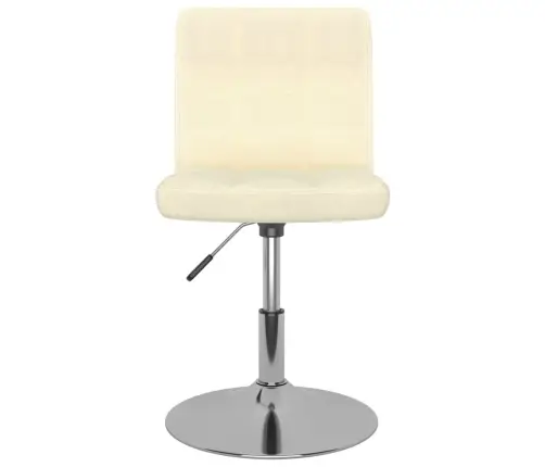 Pasukamos Valgomojo Kėdės, 4Vnt., Kreminės Spalvos, Audinys