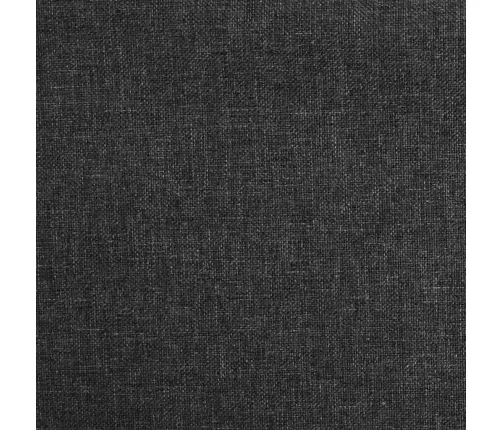 Grozāmi Virtuves Krēsli, 6 Gab., Melns Audums Vidaxl