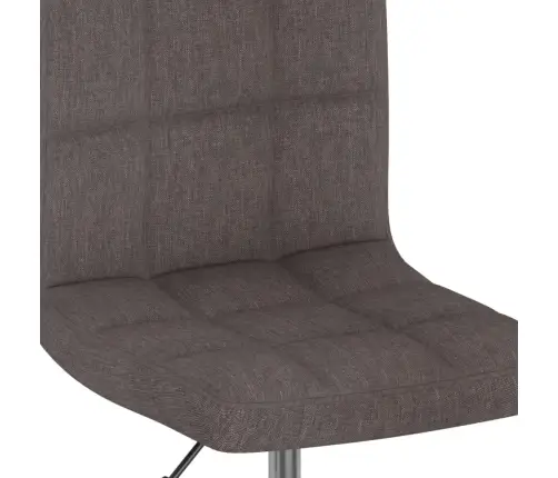 Pasukamos Valgomojo Kėdės, 6Vnt., Taupe Spalvos, Audinys