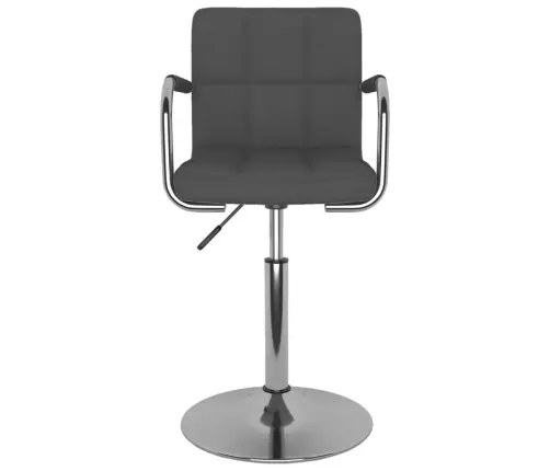 Virtuves Krēsls, Tumši Pelēks Audums Vidaxl Virtuves Krēsls, Tumši Pelēks Audums Vidaxl