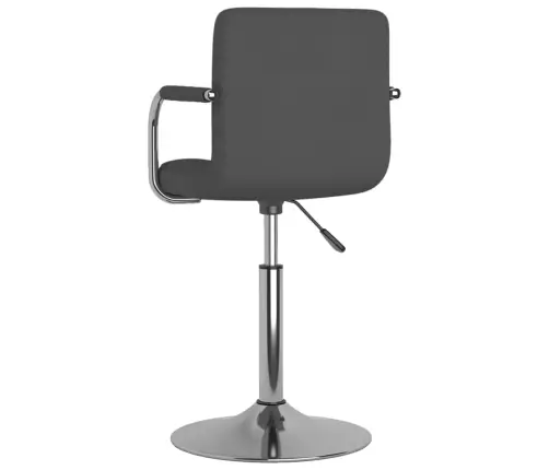 Virtuves Krēsls, Tumši Pelēks Audums Vidaxl Virtuves Krēsls, Tumši Pelēks Audums Vidaxl