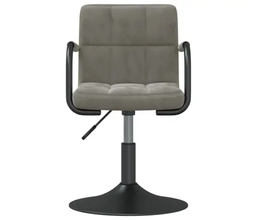 Virtuves Krēsls, Gaiši Pelēks Samts Vidaxl Virtuves Krēsls, Gaiši Pelēks Samts Vidaxl