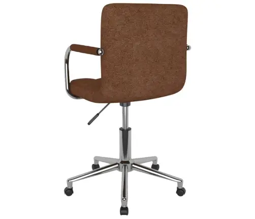 Pasukama Valgomojo Kėdė, Rudos Spalvos, Audinys (334794) Pasukama Valgomojo Kėdė, Rudos Spalvos, Audinys (334794)
