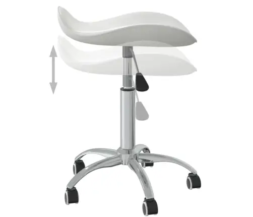 Kontoritool, Valge, Kunstnahk