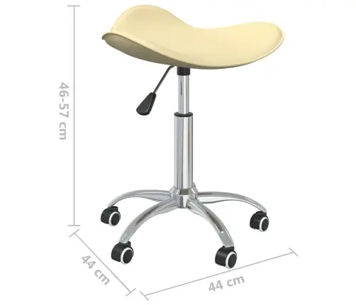 Söögitool, Kreemjasvalge, Kunstnahk Söögitool, Kreemjasvalge, Kunstnahk