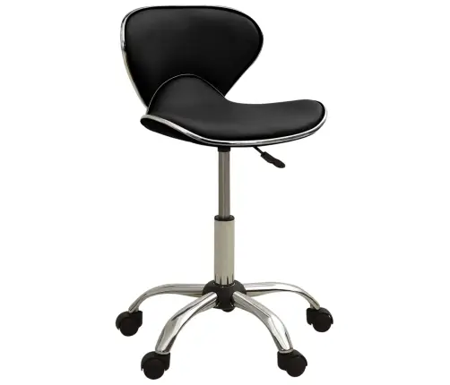 Biroja Krēsls, Melna Mākslīgā Āda Vidaxl