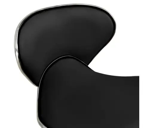 Biroja Krēsls, Melna Mākslīgā Āda Vidaxl