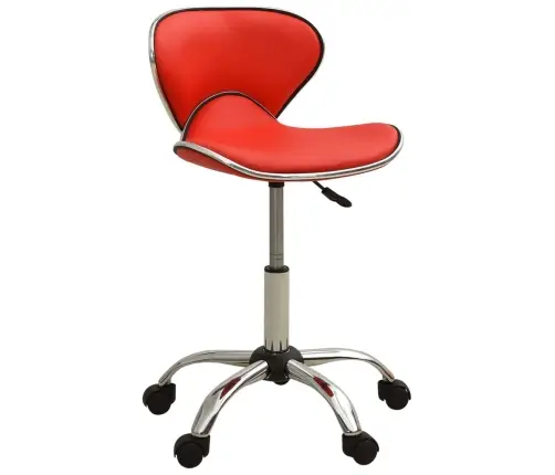 Biroja Krēsls, Sarkana Mākslīgā Āda Vidaxl