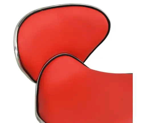 Biroja Krēsls, Sarkana Mākslīgā Āda Vidaxl