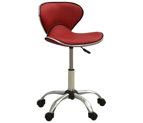 Biroja Krēsls, Vīnsarkana Mākslīgā Āda Vidaxl