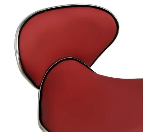 Biroja Krēsls, Vīnsarkana Mākslīgā Āda Vidaxl