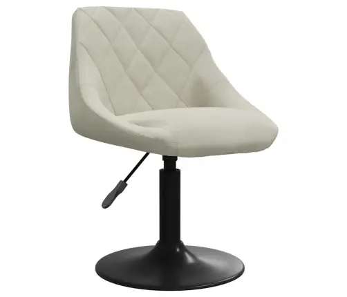 Virtuves Krēsls, Krēmkrāsas Samts Vidaxl