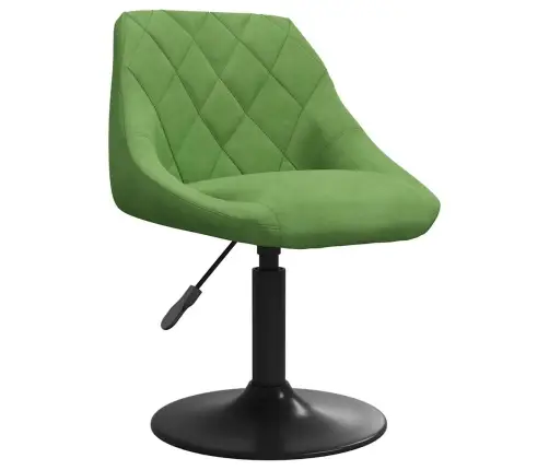Valgomojo Kėdė, Šviesiai Žalios Spalvos, Aksomas (335318)