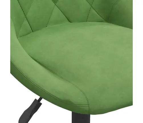 Valgomojo Kėdė, Šviesiai Žalios Spalvos, Aksomas (335318)