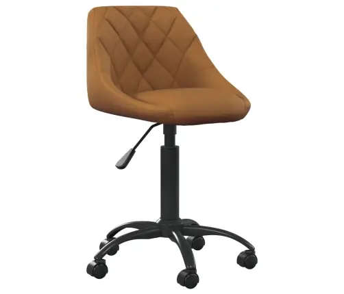 Biroja Krēsls, Brūns Samts Vidaxl