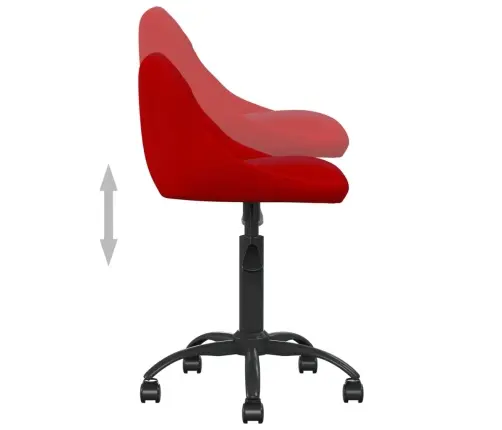 Biroja Krēsls, Vīnsarkans Samts Vidaxl