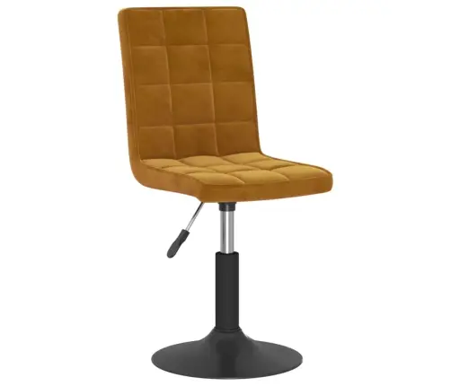 Grozāmi Virtuves Krēsli, 4 Gab., Brūns Samts Vidaxl Grozāmi Virtuves Krēsli, 4 Gab., Brūns Samts Vidaxl