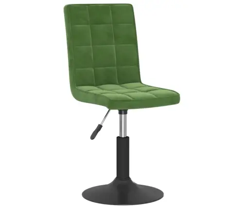 Pööratavad Söögitoolid 6 Tk, Tumeroheline, Samet