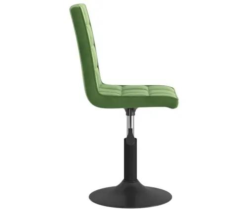 Pööratavad Söögitoolid 6 Tk, Tumeroheline, Samet