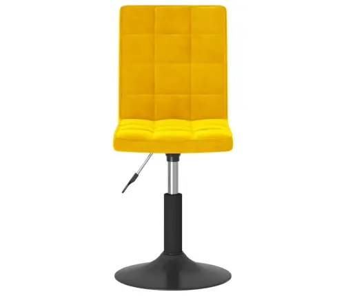 Pöörlevad Söögitoolid 6 Tk Sinepikollane Samet