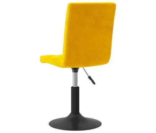 Pöörlevad Söögitoolid 6 Tk Sinepikollane Samet