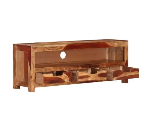 Televizoriaus Spintelė, 110X30X40cm Akacijos Medienos Masyvas