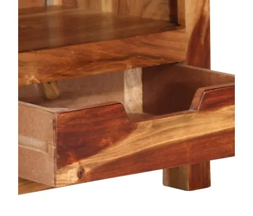 Televizoriaus Spintelė, 110X30X40cm Akacijos Medienos Masyvas