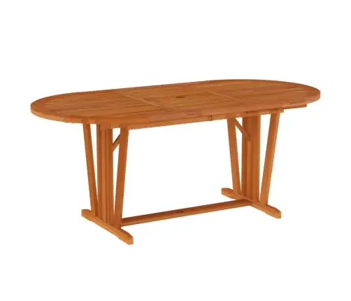 Sodo Valgomojo Komplektas, 7 Dalių, Eukalipto Medienos Masyvas