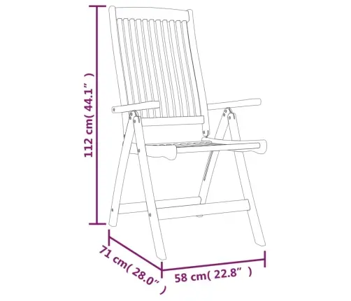 Sodo Valgomojo Komplektas, 7 Dalių, Eukalipto Medienos Masyvas