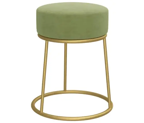 Apaļš Krēsls, Sinepju Zaļš Samts Vidaxl