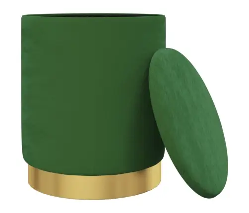 Ümar Hoiupink, Roheline, Samet 31 X 37 Cm