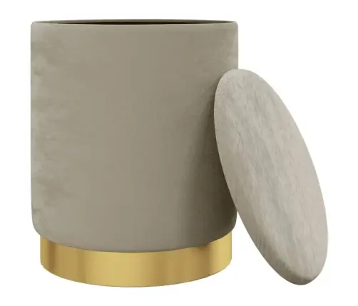 Ümar Hoiupink, Tumehall, Samet 31 X 37 Cm