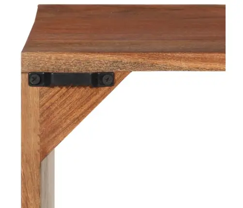 Sienas Plaukts, 40X30X40 Cm, Akācijas Masīvkoks Vidaxl