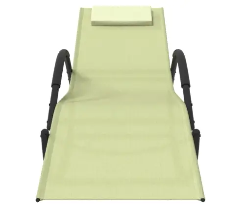 Supami Saulės Gultai, 2Vnt., Kreminiai, Plienas Ir Tekstilenas