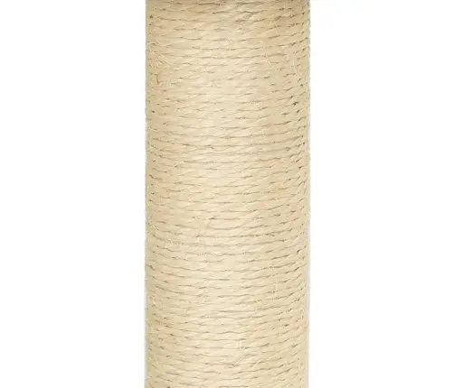 Kaķu Māja Ar Sizala Stabiem Nagu Asināšanai, 71 Cm, Pelēka Vidaxl