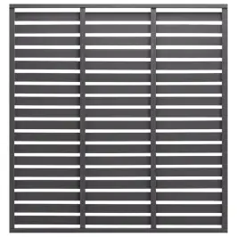 Tvoros Segmentas, Pilkos Spalvos, 180X180cm Wpc