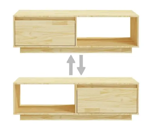 Kafijas Galdiņš, 110X50X33,5 Cm, Priedes Masīvkoks Vidaxl Kafijas Galdiņš, 110X50X33,5 Cm, Priedes Masīvkoks Vidaxl