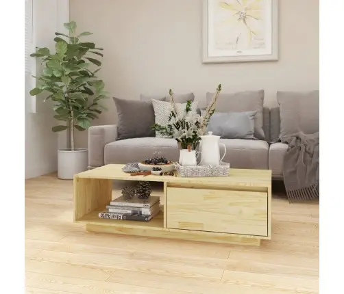 Kafijas Galdiņš, 110X50X33,5 Cm, Priedes Masīvkoks Vidaxl Kafijas Galdiņš, 110X50X33,5 Cm, Priedes Masīvkoks Vidaxl