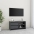 Tv Skapītis, Pelēks, 80X31X39 Cm, Priedes Masīvkoks Vidaxl