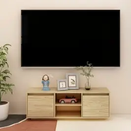 Tv Skapītis, 110X30X40 Cm, Priedes Masīvkoks Vidaxl