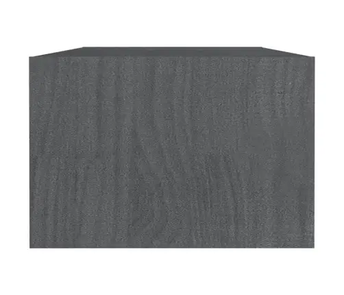 Kafijas Galdiņš, Pelēks, 110X50X34 Cm, Priedes Masīvkoks Vidaxl