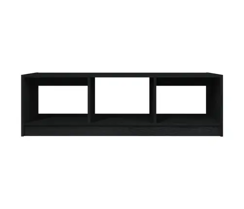 Kafijas Galdiņš, Melns, 110X50X34 Cm, Priedes Masīvkoks Vidaxl