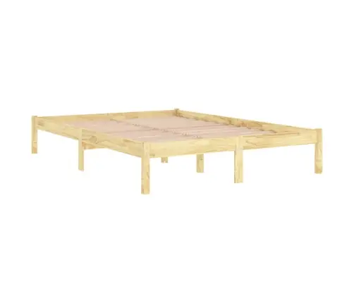 Gultas Rāmis, Masīvkoks, 120X190 Cm, Divvietīgs Vidaxl