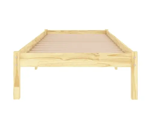 Gultas Rāmis, Priedes Masīvkoks, 100X200 Cm Vidaxl