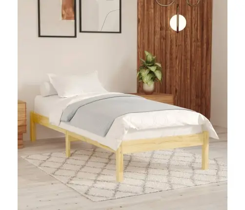 Gultas Rāmis, Priedes Masīvkoks, 100X200 Cm Vidaxl