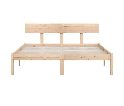 Gultas Rāmis, Masīvkoks, 120X190 Cm, Divvietīgs Vidaxl