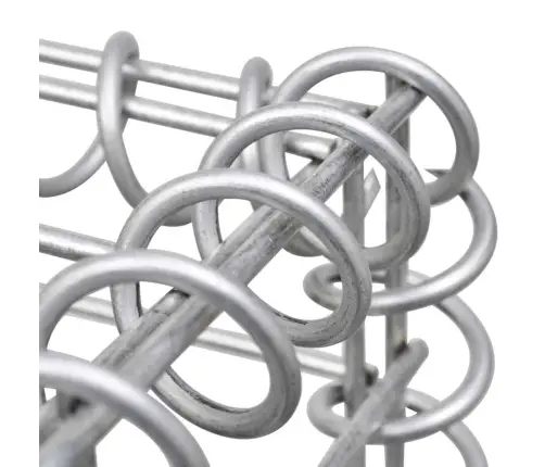 Vertikāls Gabions, 40X40X140 Cm, Dzelzs Vidaxl