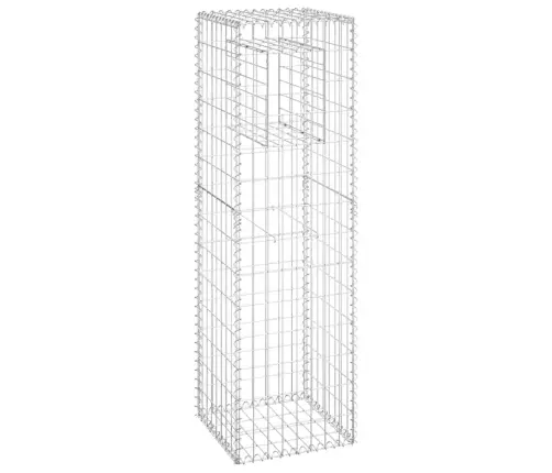 Gabioonkorvid 2 Tk, 40 X 40 X 140 cm Raud