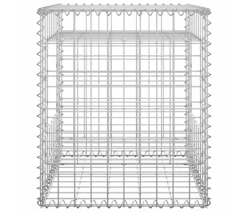 Vertikāls Gabions, 50X50X60 Cm, Dzelzs Vidaxl