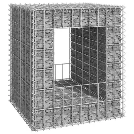 Vertikāls Gabions, 50X50X60 Cm, Dzelzs Vidaxl